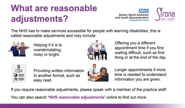 Reasonable adjustments 
