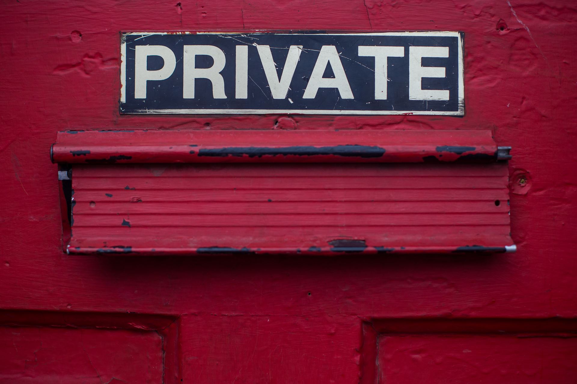 a sign on the side of a building